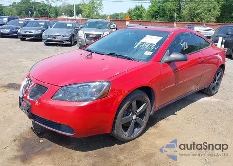 2006 Pontiac G6 Gtp from USA, damaged, VIN 1G2ZM171X64134259